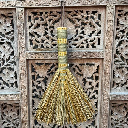 Champagne Hawks Tail Hand Broom