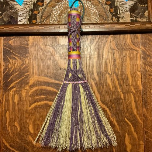 Purple Eostre Hand Broom